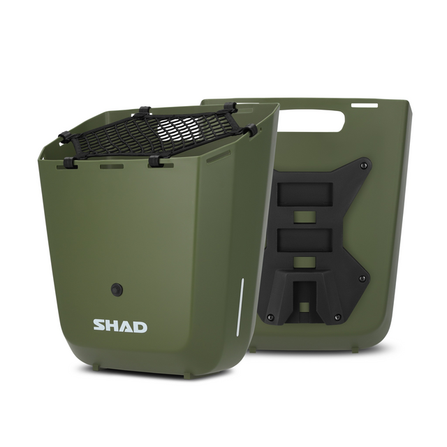 SHAD Daily Bike Box 20L Green (KlickFix Adap.) – billede 1