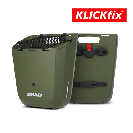 SHAD Daily Bike Box 20L Green (KlickFix Rail) – billede 1