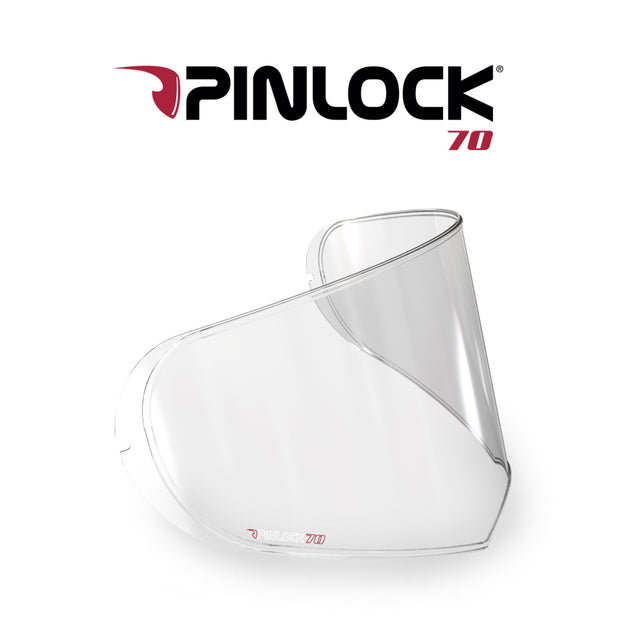 Pinlock (P70R) clear for SMK Typhoon – billede 1
