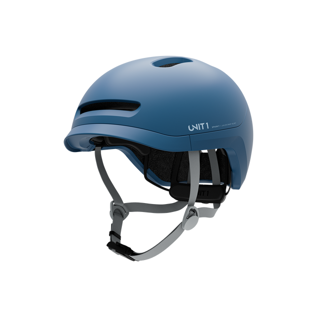 Unit1 SPARKY Smart Helmet Powder Blue 49-53 – billede 1