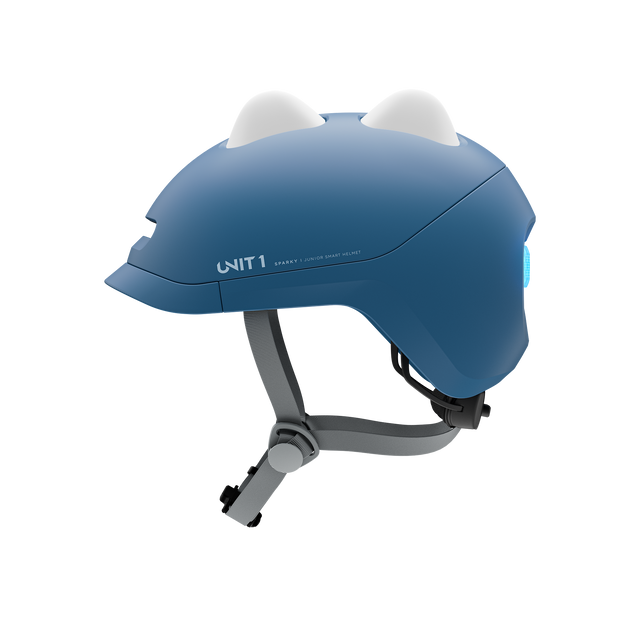 Unit1 SPARKY Smart Helmet Powder Blue 49-53 – billede 6
