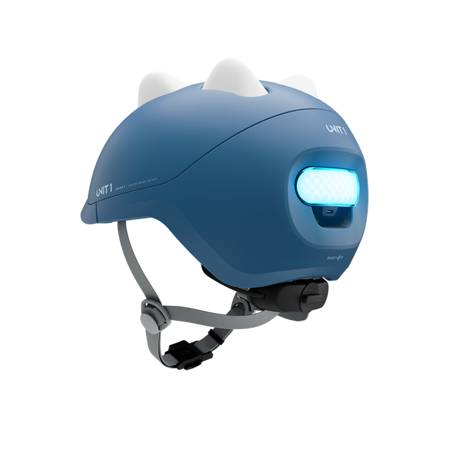 Unit1 SPARKY Smart Helmet Powder Blue 49-53 – billede 7