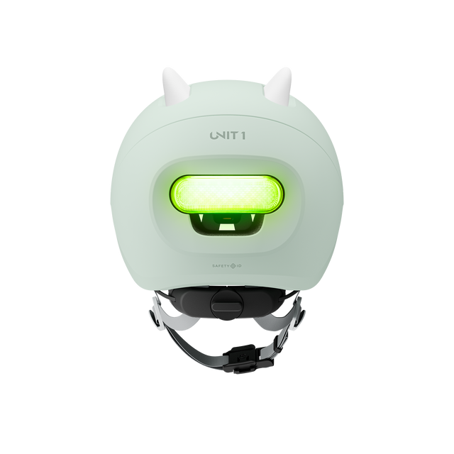 Unit1 SPARKY Smart Helmet Mint Green 49-53 – billede 8