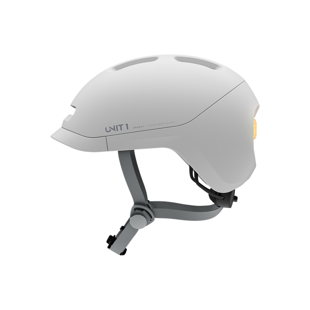 Unit1 SPARKY Smart Helmet Slate Grey 49-53 – billede 2
