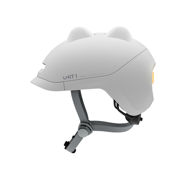 Unit1 SPARKY Smart Helmet Slate Grey 49-53 – billede 6