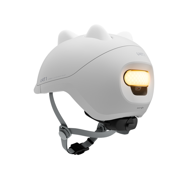 Unit1 SPARKY Smart Helmet Slate Grey 49-53 – billede 7