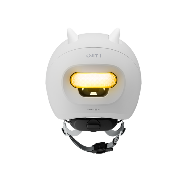Unit1 SPARKY Smart Helmet Slate Grey 49-53 – billede 8