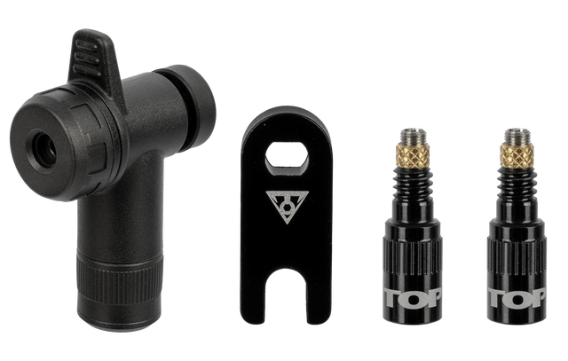 Topeak TurboFlow Valve Combo with RapidHead – billede 1
