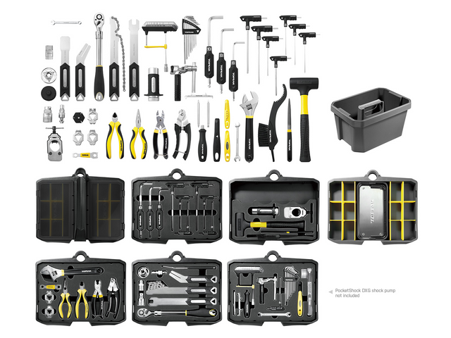 Topeak PrepStation Pro m/55stk værktøj – billede 5