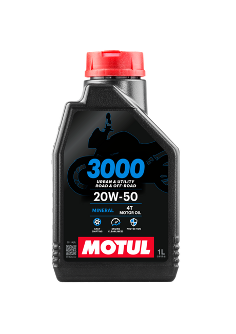 Motul 3000 20W50 Old Bikes 1L (12) – billede 1