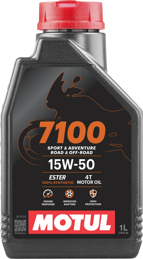 Motul 7100 15W50 4T 1liters – billede 1