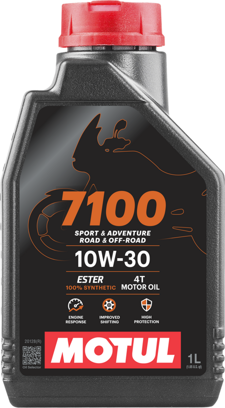 Motul 7100 10W30 4T 1liters – billede 1