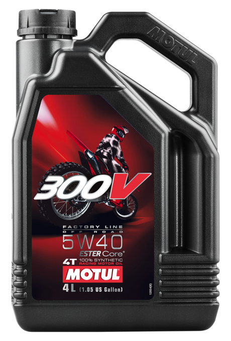 Motul 300V off road 5W40 4liters – billede 1