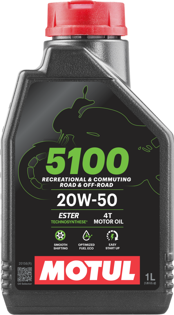 Motul 5100 20W50 4T 1liters – billede 1