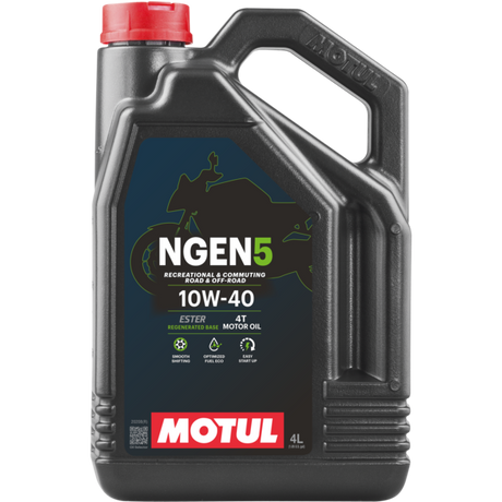 Motul NGEN 5 10W-40 4T 4-liters – billede 1