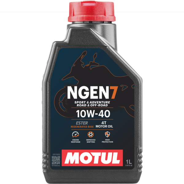 Motul NGEN 7 10W-40 4T 1-liters – billede 1
