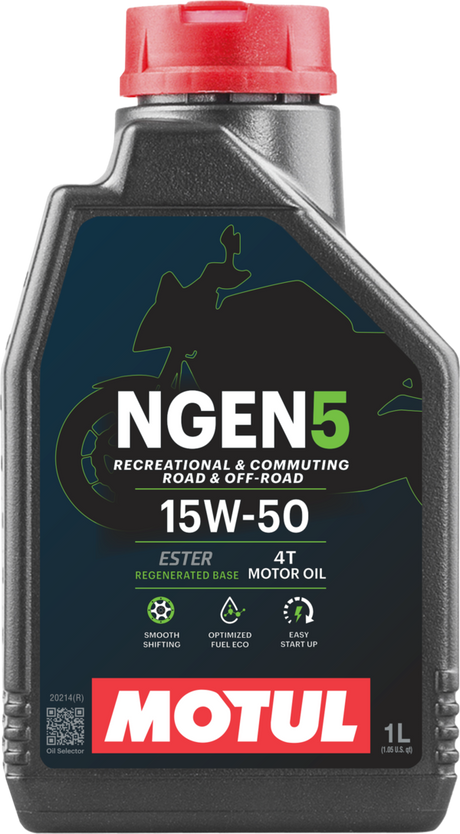 Motul NGEN 5 15W-50 4T 1-liters – billede 1