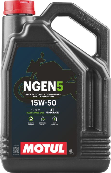 Motul NGEN 5 15W-50 4T 4-liters – billede 1