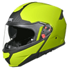 SMK Gullwing Safety yellow (neongul) klaphjelm med solvisir