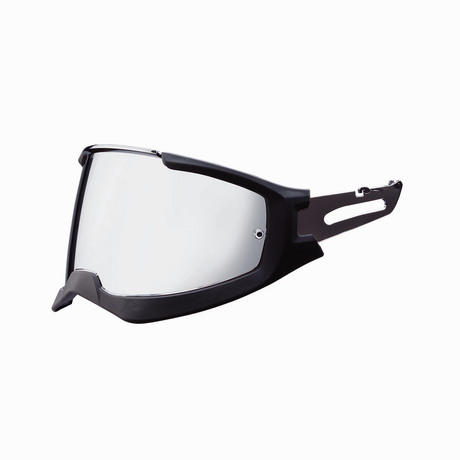 Caberg Mirrored Silver Antiscratch Visor With Pins – billede 1