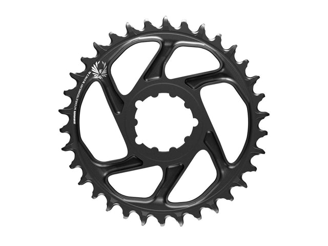 SRAM X-SYNC 2 SL klinge 36T, Direct Mount, 6 mm offset, sort – billede 1