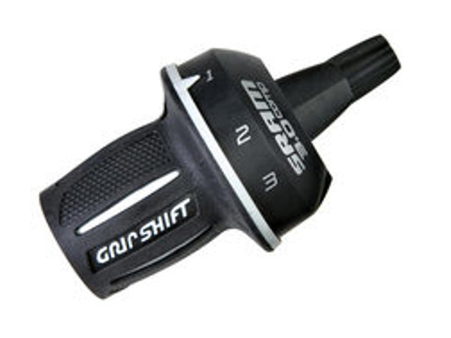 SRAM 3.0 Comp drejeskifter, 7 gear, bag, sort – billede 1