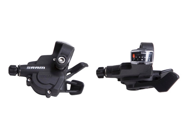 SRAM X4 trigger-skiftegreb, 3 gear, for, sort – billede 1