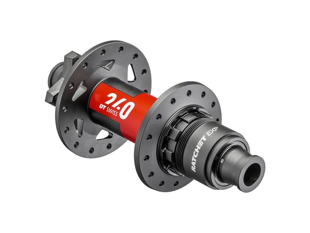 DT Swiss 240 baghjulsnav 148/12 mm, 6 bolte, 32H, Ratchet EXP 36, SRAM XD – billede 1