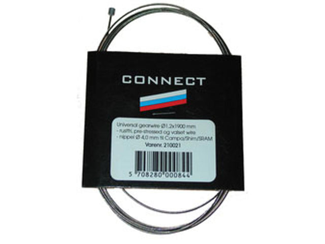 Connect gearkabel 1900 mm Ø1,2 mm rustfrit stål – billede 1