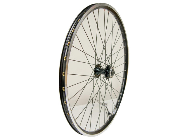 Connect forhjul 27,5" til skivebremse, 9x100 mm QR, Connect C7.0-nav, sort – billede 1
