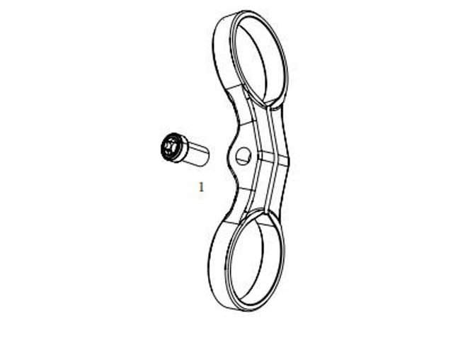 SRAM Infinite-klemme til AXS Ultimate controller pod inkl. T25-skrue – billede 1