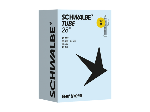 Schwalbe SV17 cykelslange 700 x 28-47c Presta 50 mm – billede 1