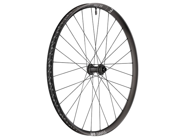 DT Swiss EX 1700 Classic 27,5" forhjul, skivebremse, Center Lock, steckaksel 15x110 mm – billede 1