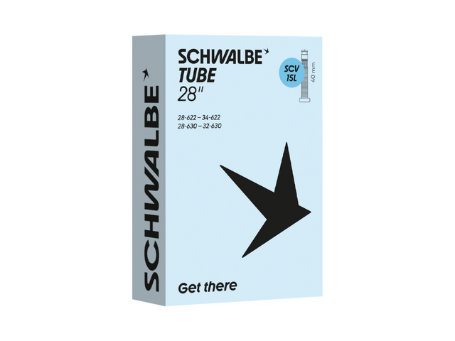 Schwalbe SCV15L cykelslange 700 x 28-34c (28-34x622-630) Clik-ventil – billede 1