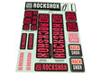 RockShox mærkater til Pike/Lyrik/Yari/Domain/Revelation (2018+), 35 mm, magenta – billede 1