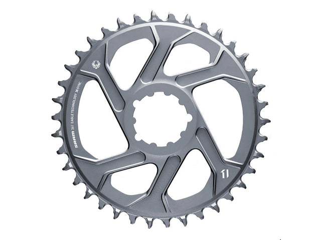 SRAM X-SYNC 2 SL klinge 36T, Direct Mount, 6 mm offset, lunar grå – billede 1