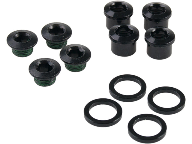 SRAM klingebolt til 4-armet MTB-krank, enkeltklinge, stål, sort – billede 1