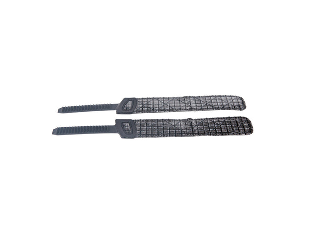 Fizik lukkestropper i sejldug Small 25 mm sort, par – billede 1