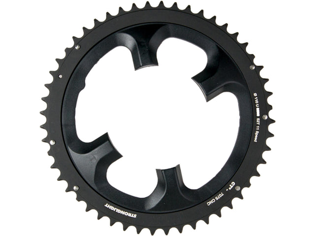 Stronglight klinge 52T, 110 mm asymmetrisk BCD, ydre, 11 gear, til Shimano Ultegra FC-6800 – billede 1
