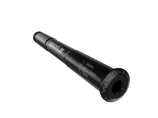 RockShox Maxle Stealth gennemgående foraksel, 15 x 110 mm, 158 mm, sort – billede 1