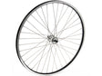Connect baghjul 26" til fælgbremse, 7 gear skruekrans, 9x130 mm QR, sort fælg – billede 1