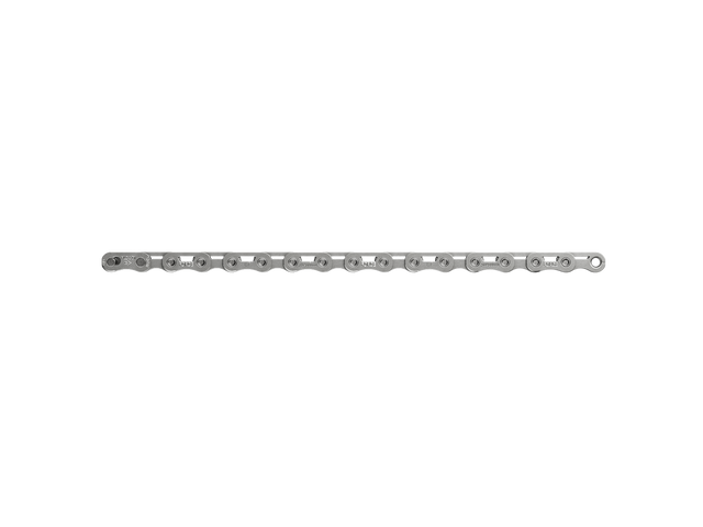 SRAM Force E1 Flattop-kæde 12/13 gear 126 led – sølv – billede 1