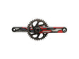 Truvativ Descendant DH (Troy Lee) kranksæt, DUB83, 36T, 165 mm, rød/grå grafik – billede 1