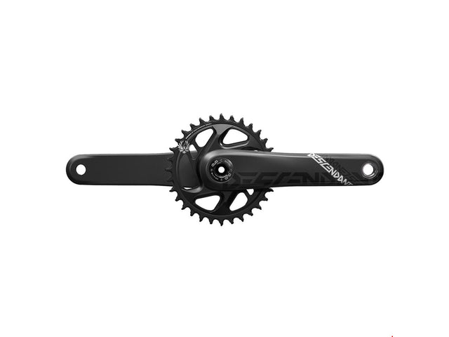 Truvativ Descendant Eagle (Cannondale Ai) kranksæt – DUB (Ai), 30T, 175 mm, sort/grå grafik – billede 1