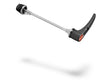DT Swiss DT QR lynudløser i titanium, bag, 130 mm, sort – billede 1