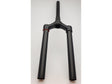 RockShox CSU til Pike (B3), tapered, 37 mm offset, blank sort – billede 1