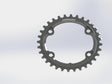 Stronglight klinge 30T, 96 mm BCD, singlespeed, 12 gear, sort – billede 1