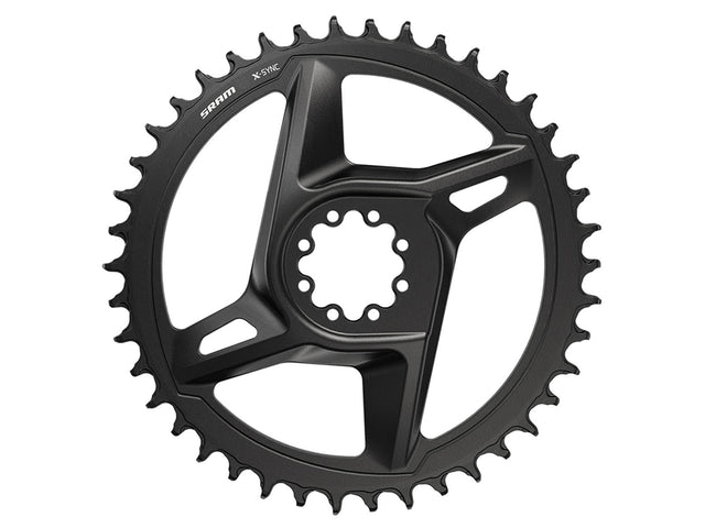 SRAM Rival X-SYNC klinge 42T, Direct Mount 8 bolte, 6,5 mm offset, sort – billede 1