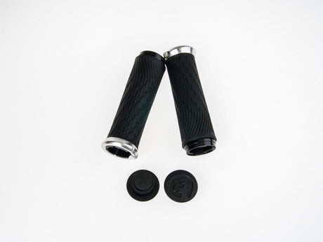 SRAM lock-on håndtag til 10-speed grip shift sort – produktfoto, set fra siden