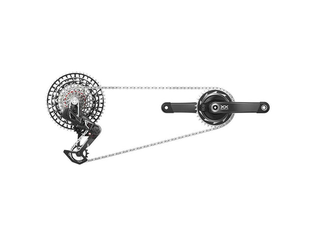 SRAM XXSL T-Type Eagle wattmåler gruppesæt – DUB 170 mm, 34T – billede 1